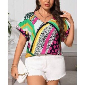 SHEIN Size 2XL Bundle Of Four  Women's Tops Some Duplicates